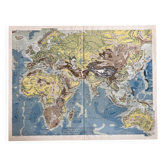 Old physical map — Ancient Continent | Europe, Africa, Asia & O