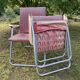 Pair of vintage Kettler Germany folding garden armchairs