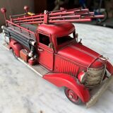 Vintage metal fire truck