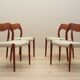 Set of four teak chairs, Danish design, 1960s, designer: Niels Otto Møller