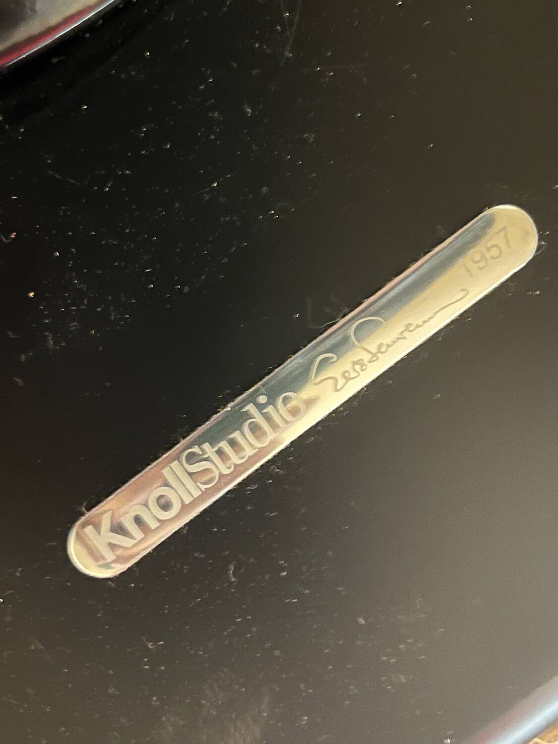 SAARINEN TABLE BROWN MARBLE EMPERADOR KNOLL