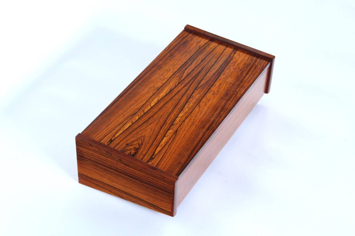 Vintage rosewood floating bedside tables. Set of two. 1960s