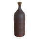 Clay bottle glazed neck