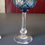 4 crystal glasses Saint Louis