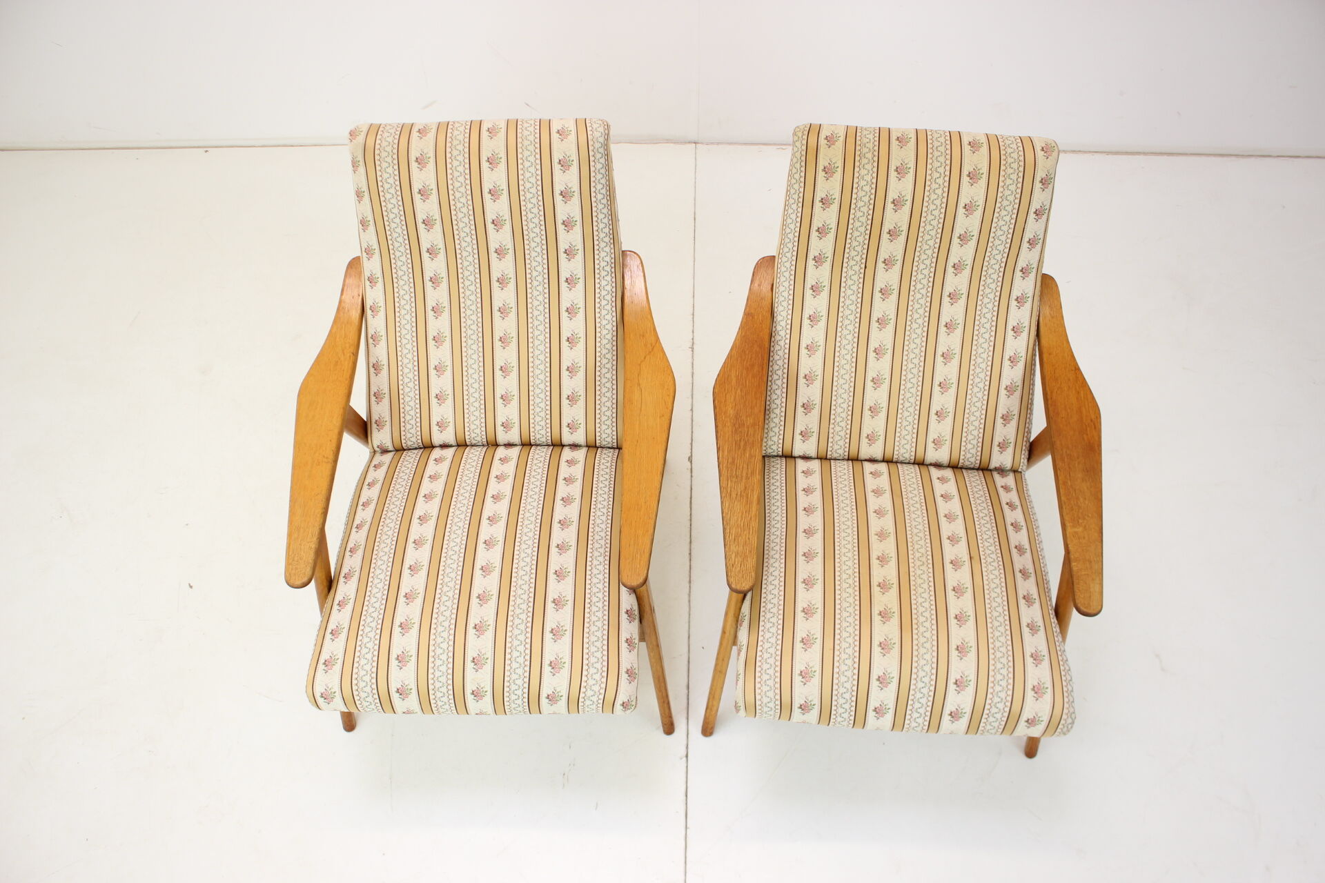 Paire de fauteuils du milieu du siècle des années 1960, Tchécoslovaquie