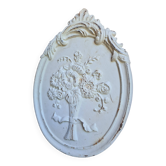Cast iron plaque