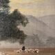 Old painting oil on canvas