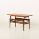 Table élévatrice vintage en teck, attribuée à Kai Kristiansen, années 1960