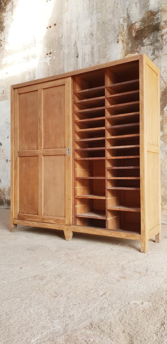 Furniture with vintage sliding doors