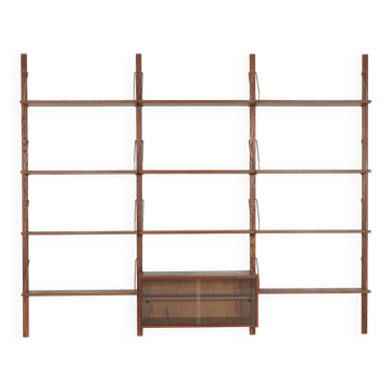 Étagère modulaire en teck, design danois, années 1960, fabriquée au Danemark