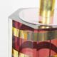 Large Italian lucite table lamp by Romeo Rega