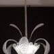 Art Decò, Barovier & Toso Chandelier, Murano Glass, 1950s