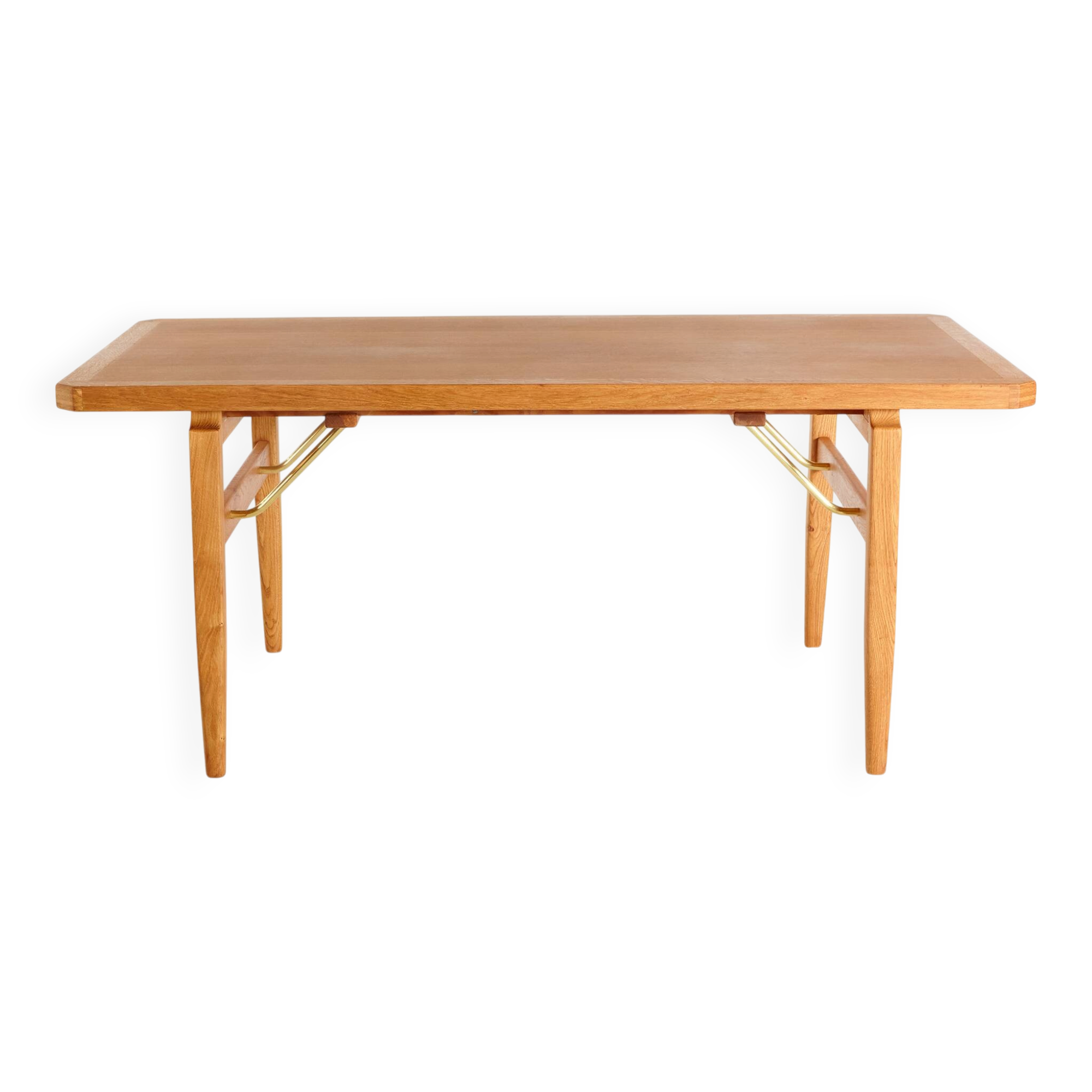Restored oak dining table