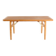 Restored oak dining table