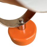 Orange space age wall lamp, designed by S. Indra, Czechoslovakia, 1970s.