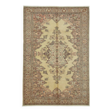 Turkish Wool Vintage Kayseri Rug 197 cm x 287 cm