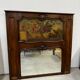 Antique grand trumeau fireplace mirror