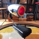 Pair of Hanau lamps, streamline design