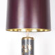 Set of 2 Chinese vintage table lamps with bamboo decor