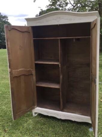 Weathered wardrobe