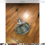 Lot de 2 suspensions industrielles
