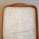 Vintage mother-of-pearl and bamboo tray 54 x 37 cm