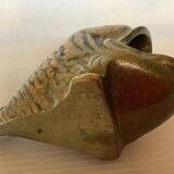 Peerage England bronze fish ashtray