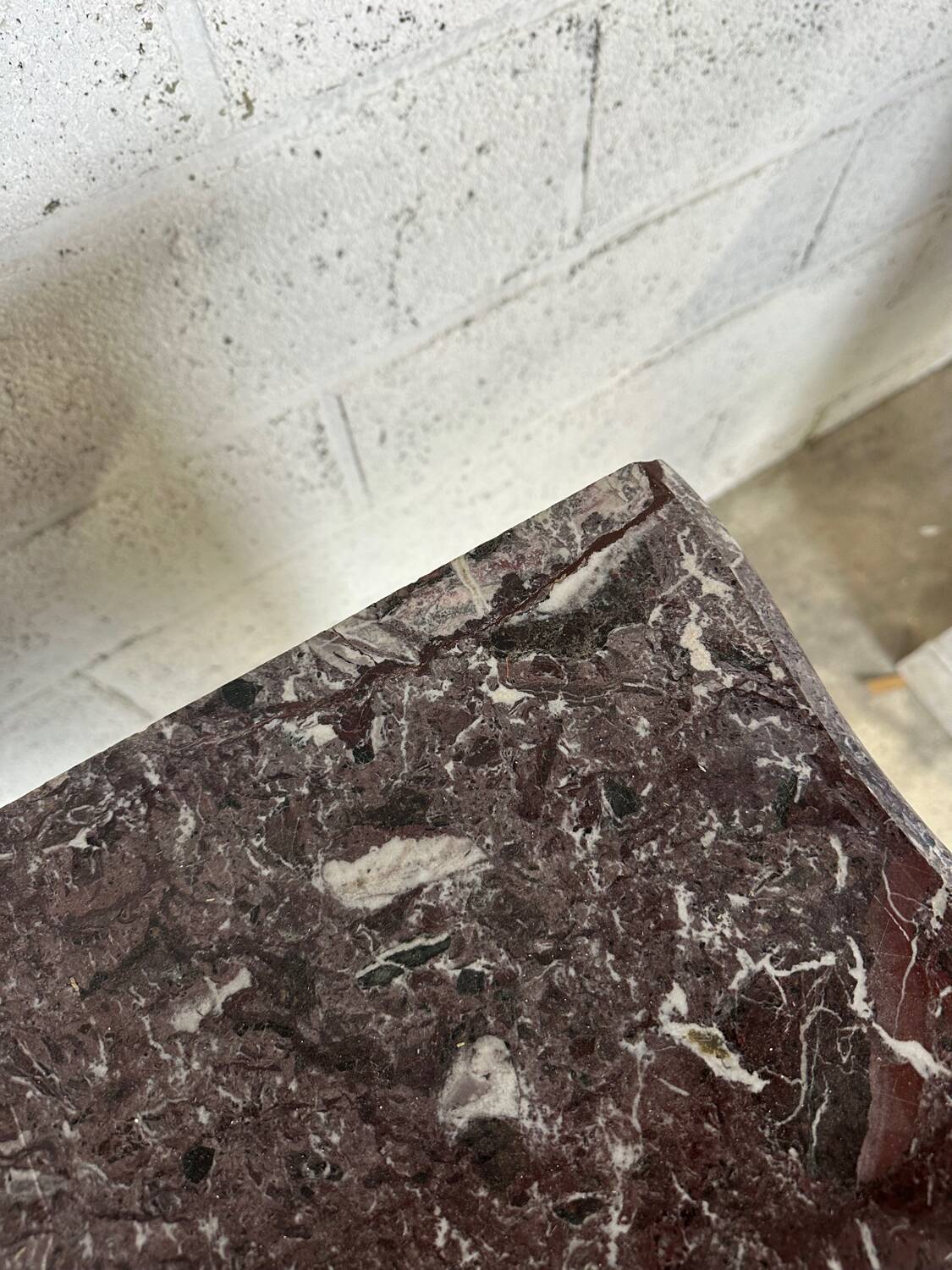 Italian Levanto marble fireplace 19th century