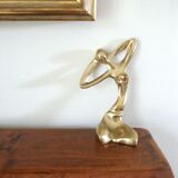 Brass paper press