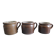 Lot anciens pots grès déco rustique old french stoneware pots