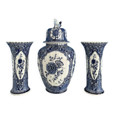 Fireplace trim vase delft made for royal sphinx by boch