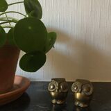 Brass owl, 70s
