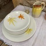 Faience service Longchamp France
