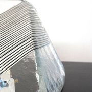 Applique en verre de Murano glacé Vetri, 1970