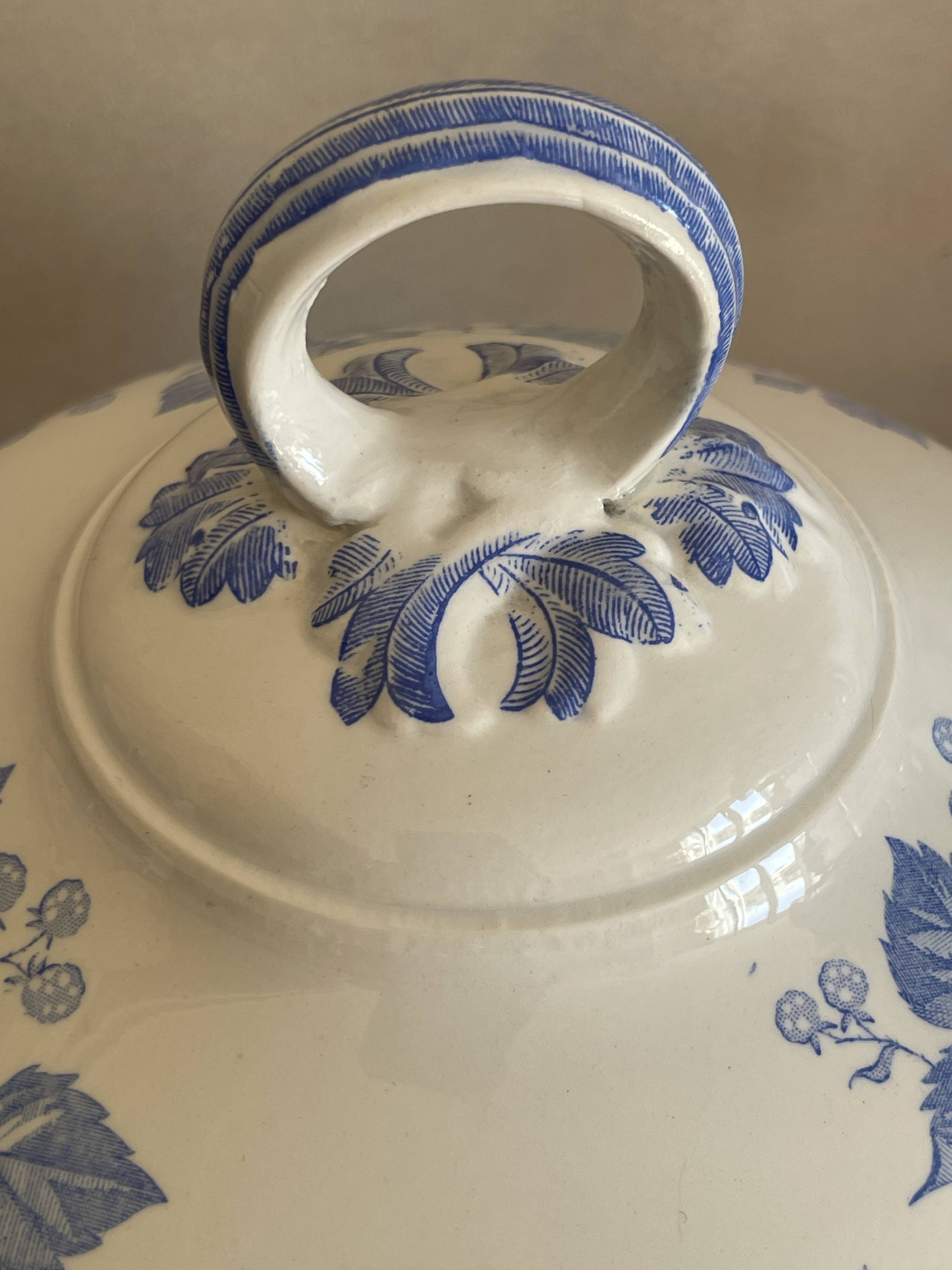 Sarreguemines Rubia soup tureen