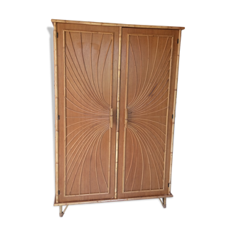 Armoire penderie vintage des années 60