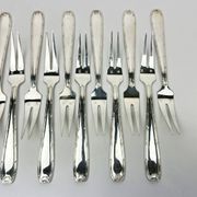 Set of 12 Saint Médard Snail Forks