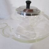 Old blown glass teapot