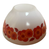 Red flowers bowl lotus Arcopal