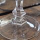 6 crystal flutes