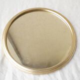 Round mirror tray