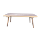 Bleached oak bench