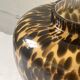 Large Hutschenreuther vase signed, blown glass in tortoiseshell style like Murano.