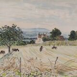 Aquarelle Jean Laffitte