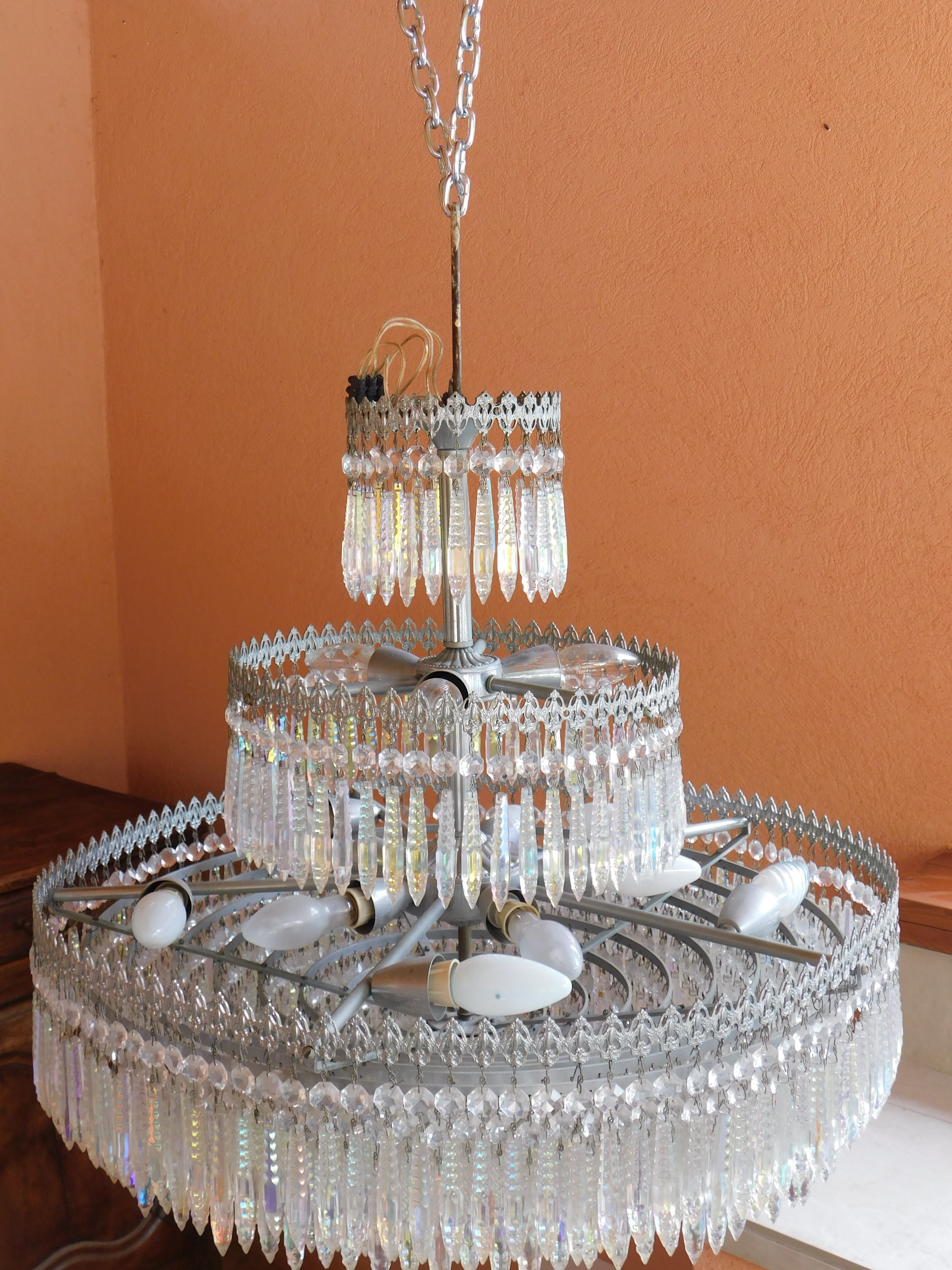 Stamps 13 fires chandelier