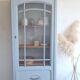 Parisian Art Deco glass cabinet