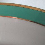 5 Badonviller opaque porcelain soup plates