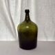 Glass bottle dark green color 5 liters
