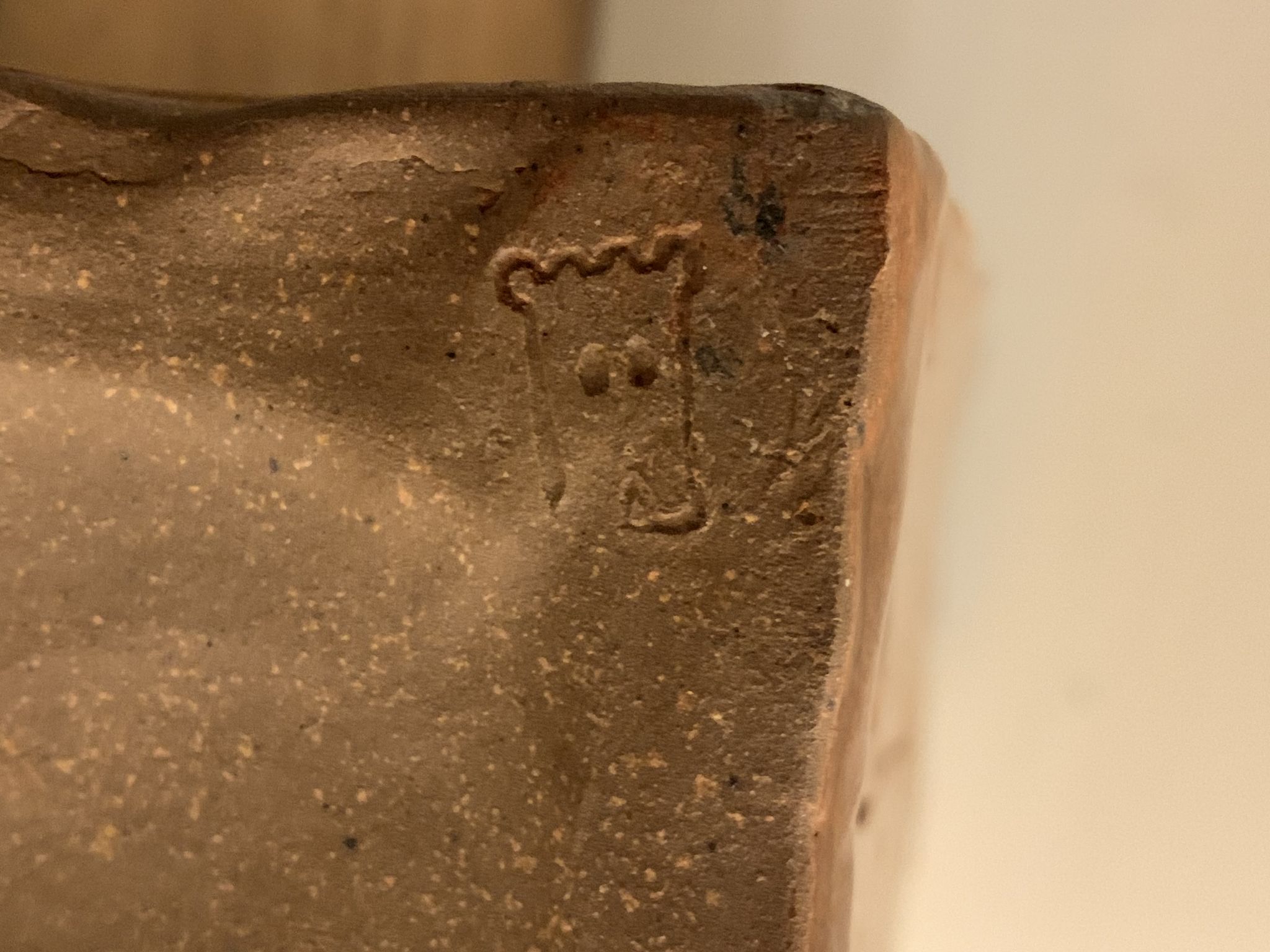 Ceramic vase herbarium G. and E. Solorzano, Castle Pottery