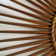 "Sun" Mirror by Chaty Vallauris 1950 71cm